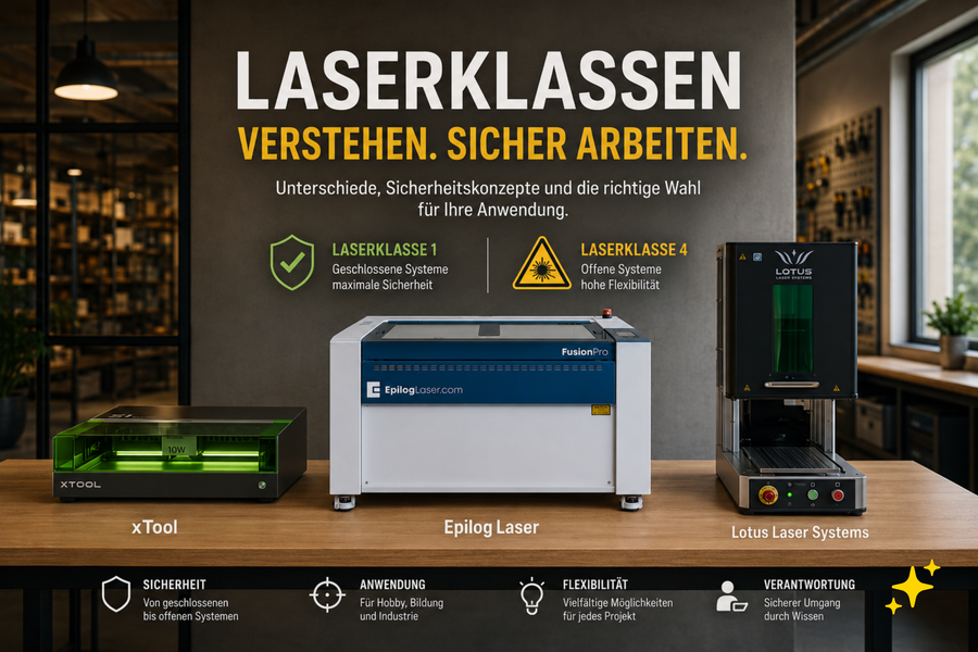 Laserklassen erklärt: Warum die Sicherheitsklasse beim Laserkauf entscheidend ist