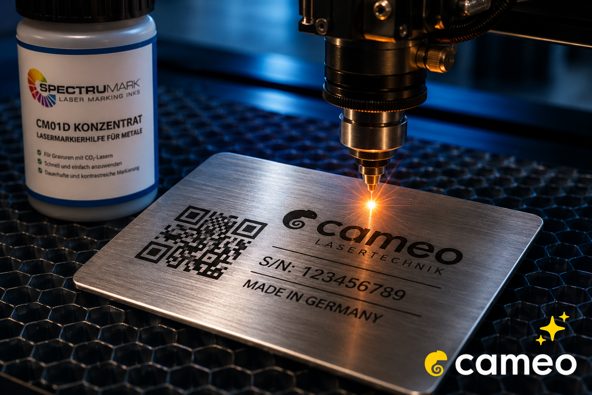 Metall mit dem CO₂-Laser markieren – so funktioniert’s