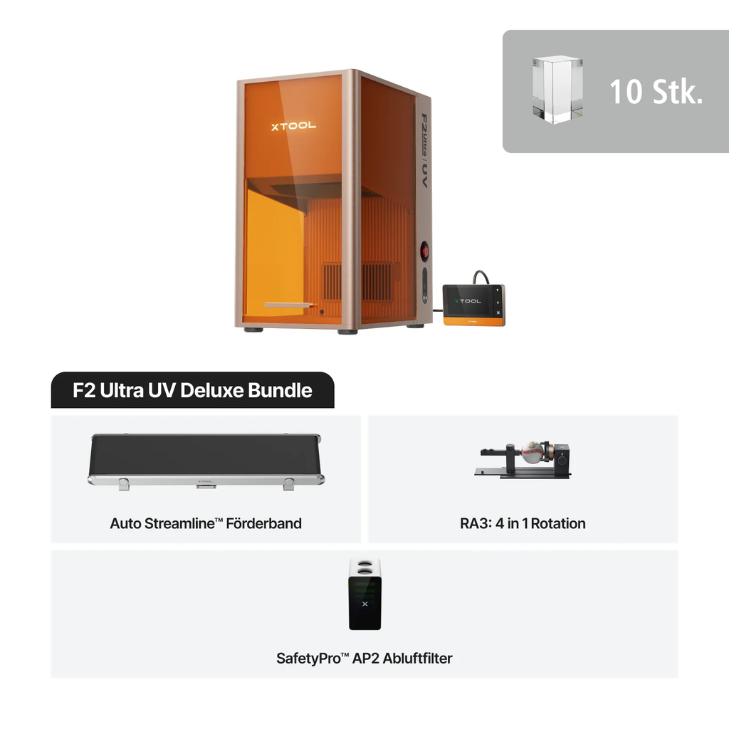 xTool F2 Ultra UV 5 W UV-Lasergravierer