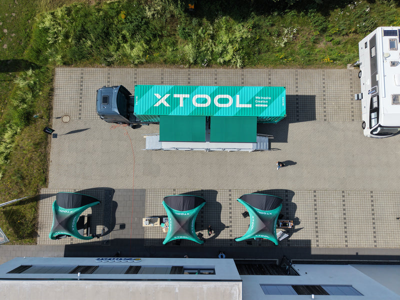 Der xTool Truck in Stuhr bei cameo.