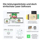 xTool F1 Ultra 20W Faser- und Diodenlasergravierer