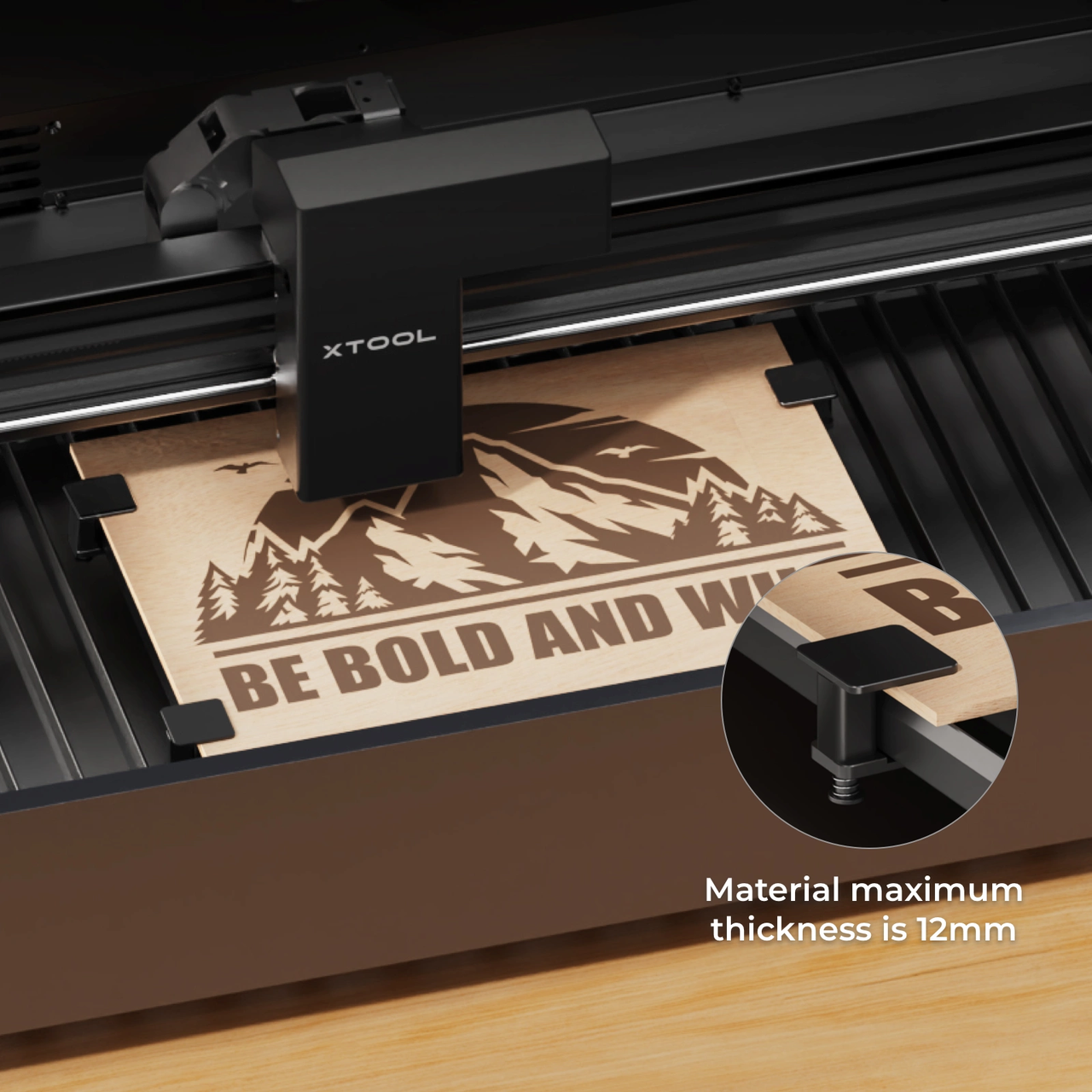 xTool Laser graviert ein DIY