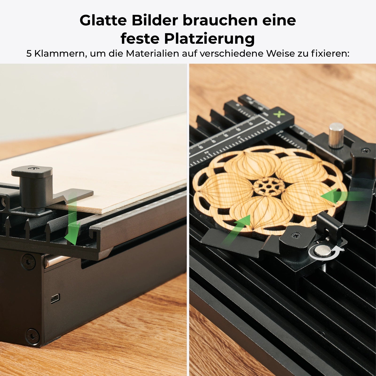 xTool F1/F2 verlängerte Arbeitsfläche