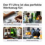 xTool F1 Ultra 20W Faser- und Diodenlasergravierer