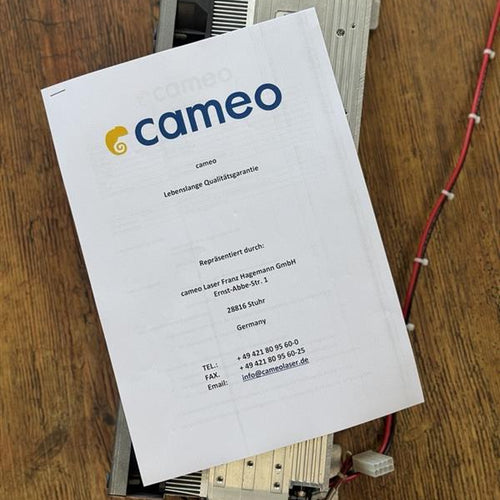 cameo Qualitätsgarantie