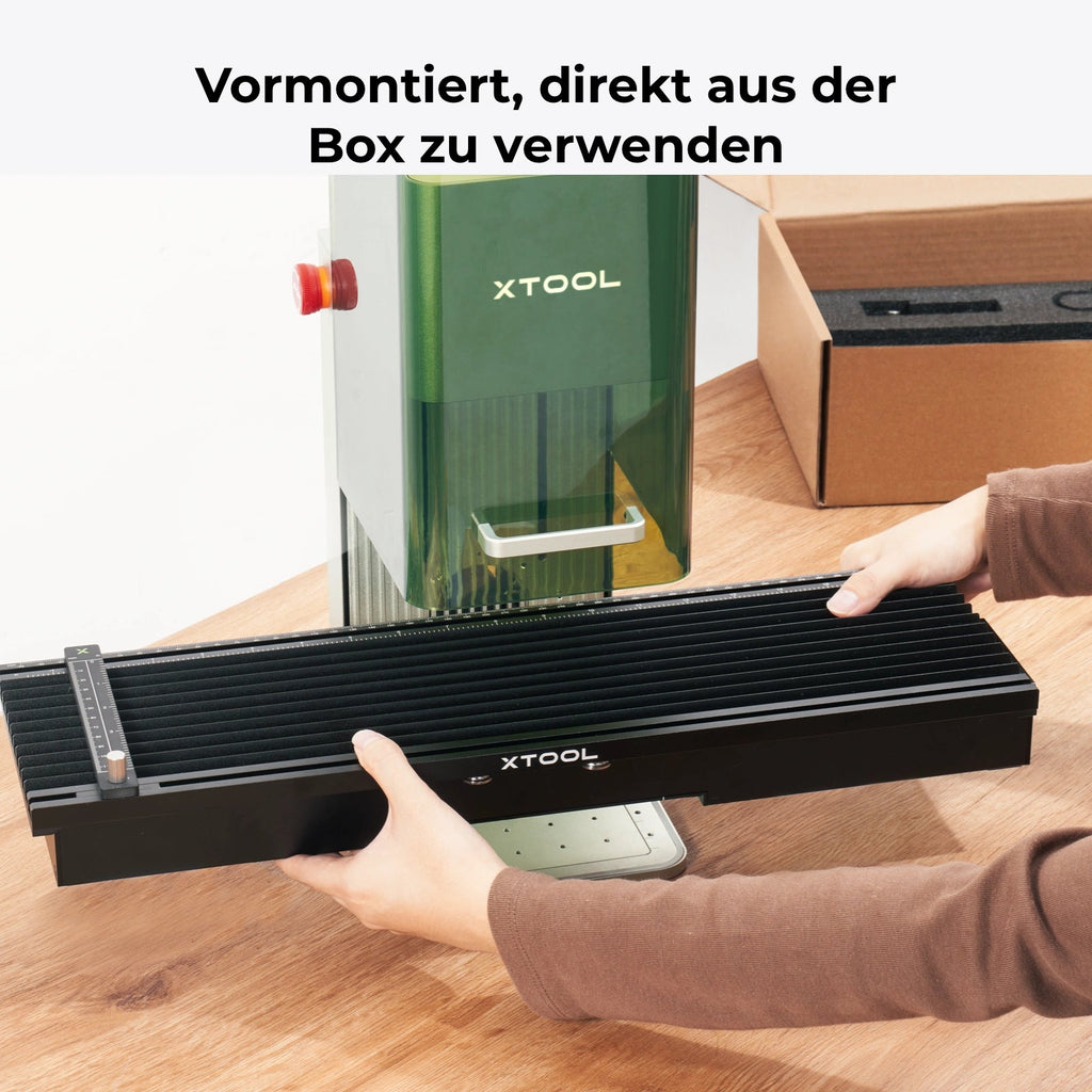 xTool F1/F2 verlängerte Arbeitsfläche