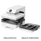 xTool WonderPress Vakuumformen und Vakuum-Sublimation. 