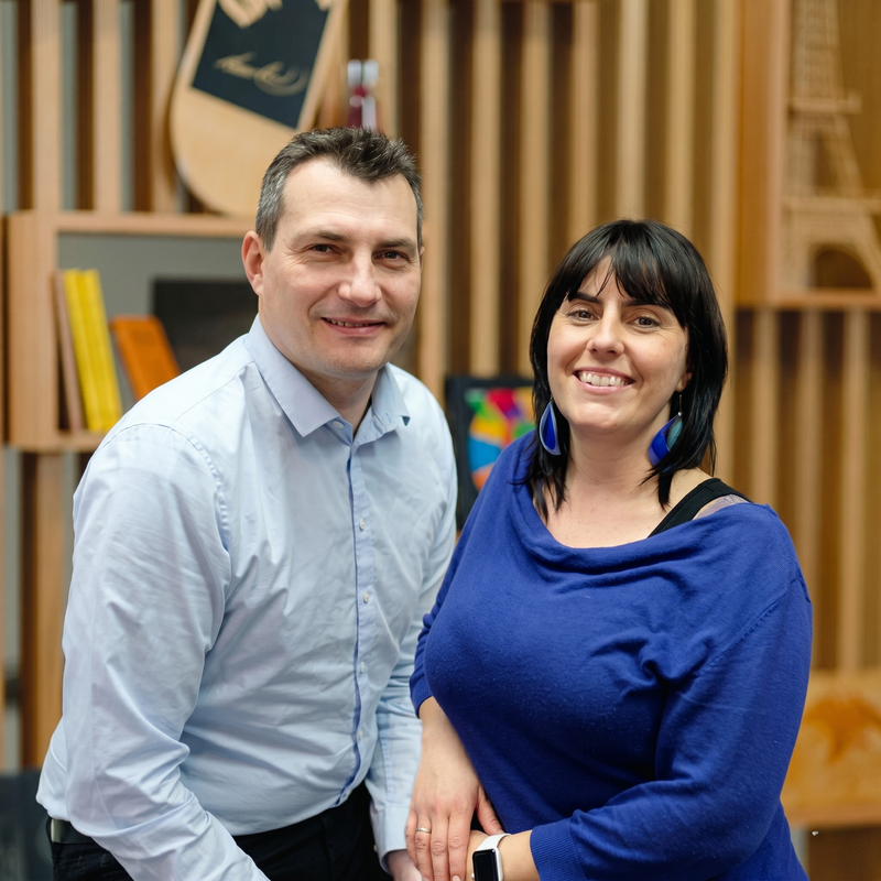 Christoph & Eva Spindler, Leiter Kompetenz-Zentrum Salzburg.