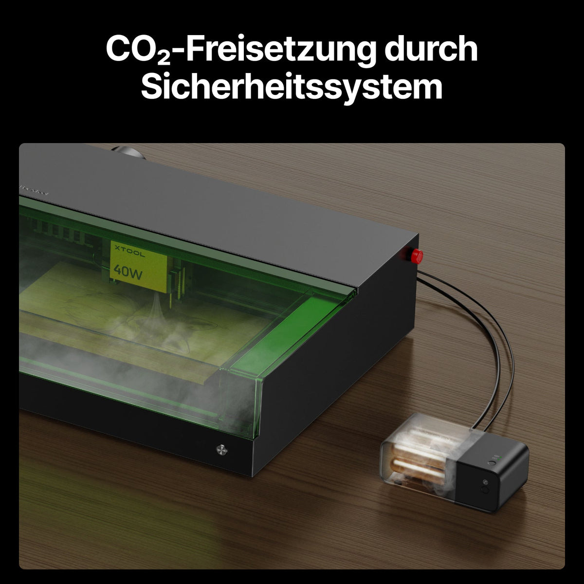 xTool Brandschutz-Set / Brandschutz-Set 2 : Automatische Feuerlöschung