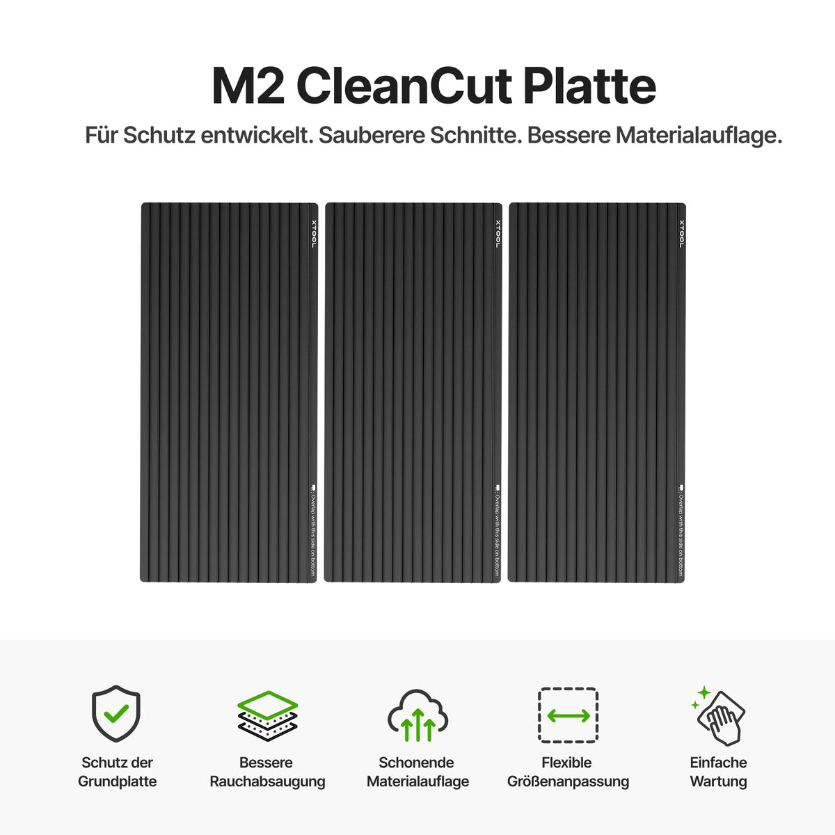 CleanCut-Platte für xTool M2