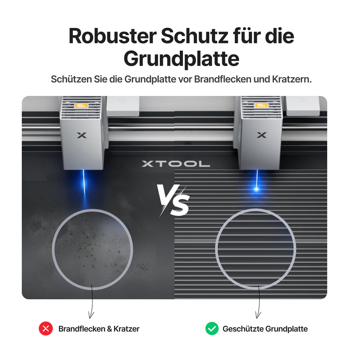 CleanCut-Platte für xTool M2