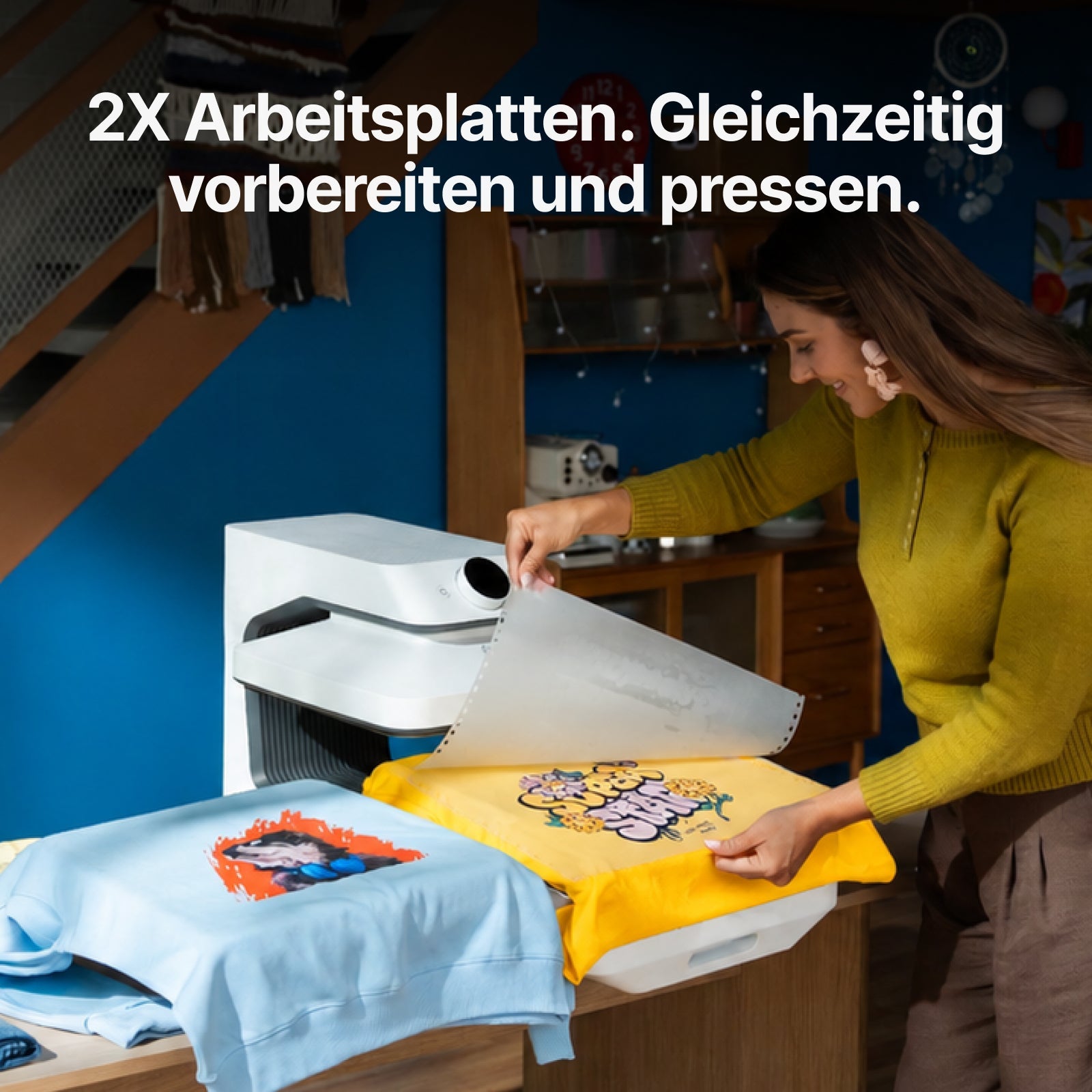 xTool Dual Station für WonderPress
