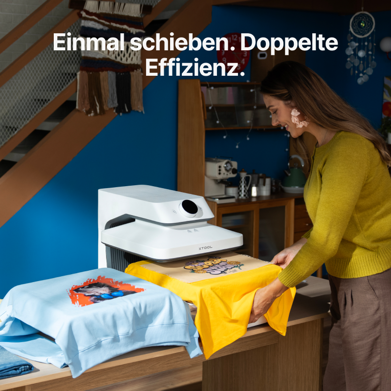 xTool Dual Station für WonderPress