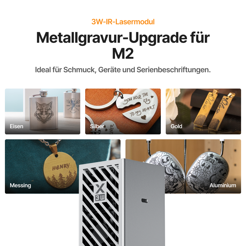 xTool M2 3W Infrarot-Lasermodul 1064 nm