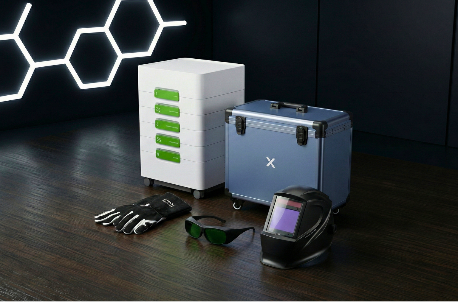 xTool Zubehör: Ersatzteile, Schutzbrillen, Halterungen und praktische Add-ons für maximale Präzision, Sicherheit und Komfort bei der Nutzung deines Lasers.