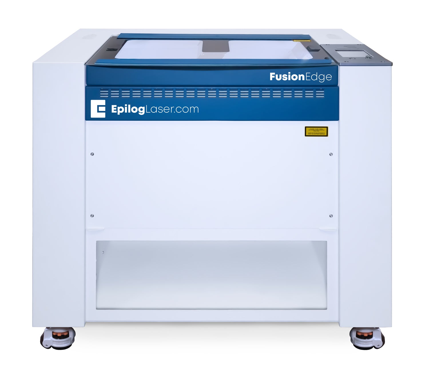 Epilog Fusion Edge Laser mit geschlossenem Design ermöglicht schnelle, präzise Lasergravuren auf organischen Materialien und Metallen.