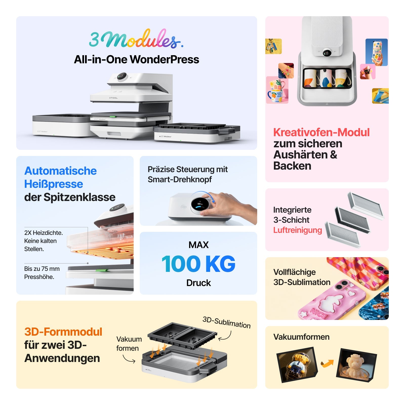 xTool WonderPress