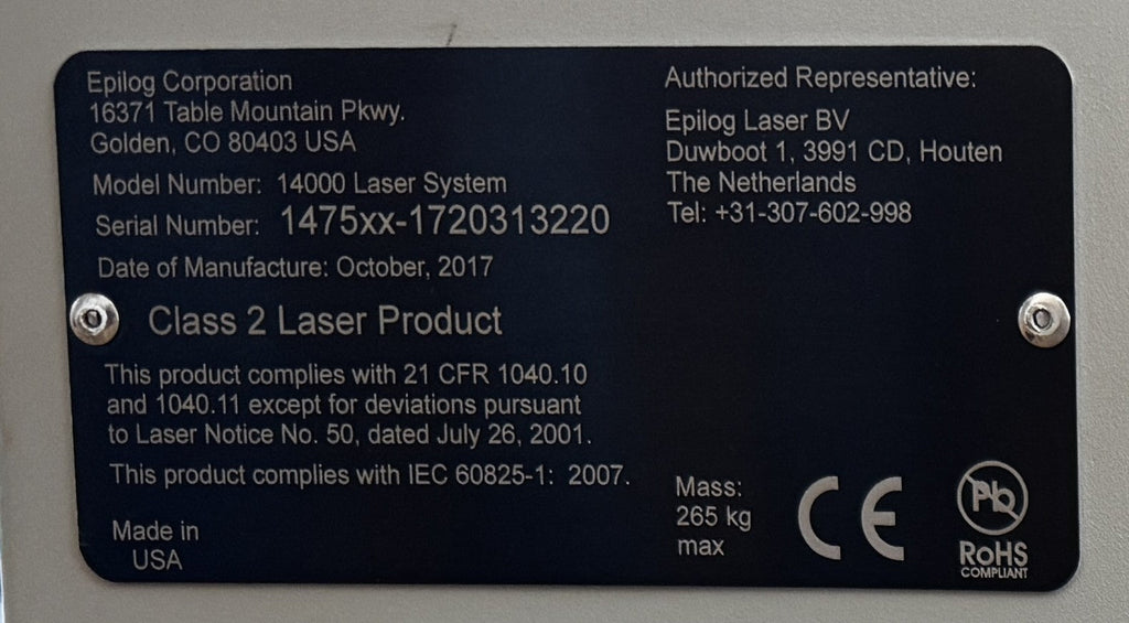 Epilog Fusion 40 M2 mit 75 Watt