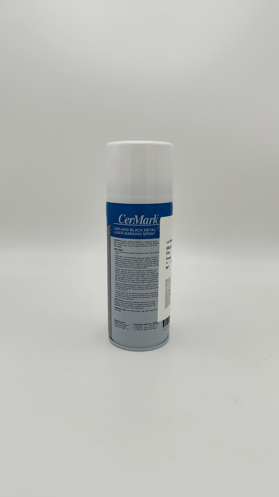 CerMark LMM-6000 Spray erzeugt kratzfeste und UV-beständige Markierungen auf Edelstahl für professionelle Lasergravuren.