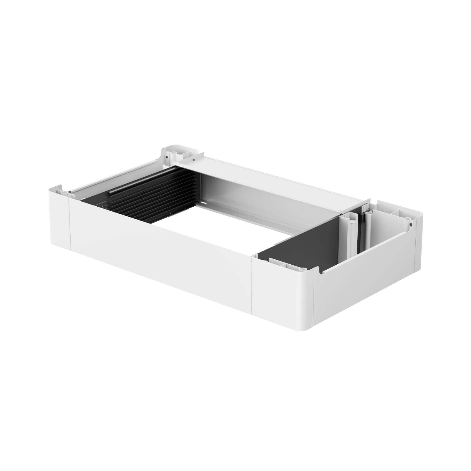 xTool Erhöhung für den P2 CO2 Laser Cutter erweitert den Arbeitsbereich für hohe Werkstücke bis 215 mm.