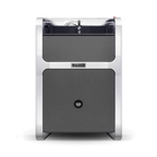 WAZER Pro Wasserstrahlcutter mit automatischer Austragung und webbasierter Steuerung für effiziente Serienfertigung und Präzisionsschnitte.