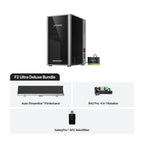 xTool F2 Ultra 60W MOPA und 40W Diodenlaser zum Gravieren und Schneiden von Metall Holz und Kunststoff für präzise und schnelle Anwendungen. Deluxe Bundle 
