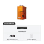 Der xTool F2 mobile Dual-Lasergravierer ermöglicht detailreiche Lasergravuren auf Metall, Holz und Kunststoff mit leistungsstarkem 15W Diodenlaser und 5W IR-Laser. Deluxe Bundle 