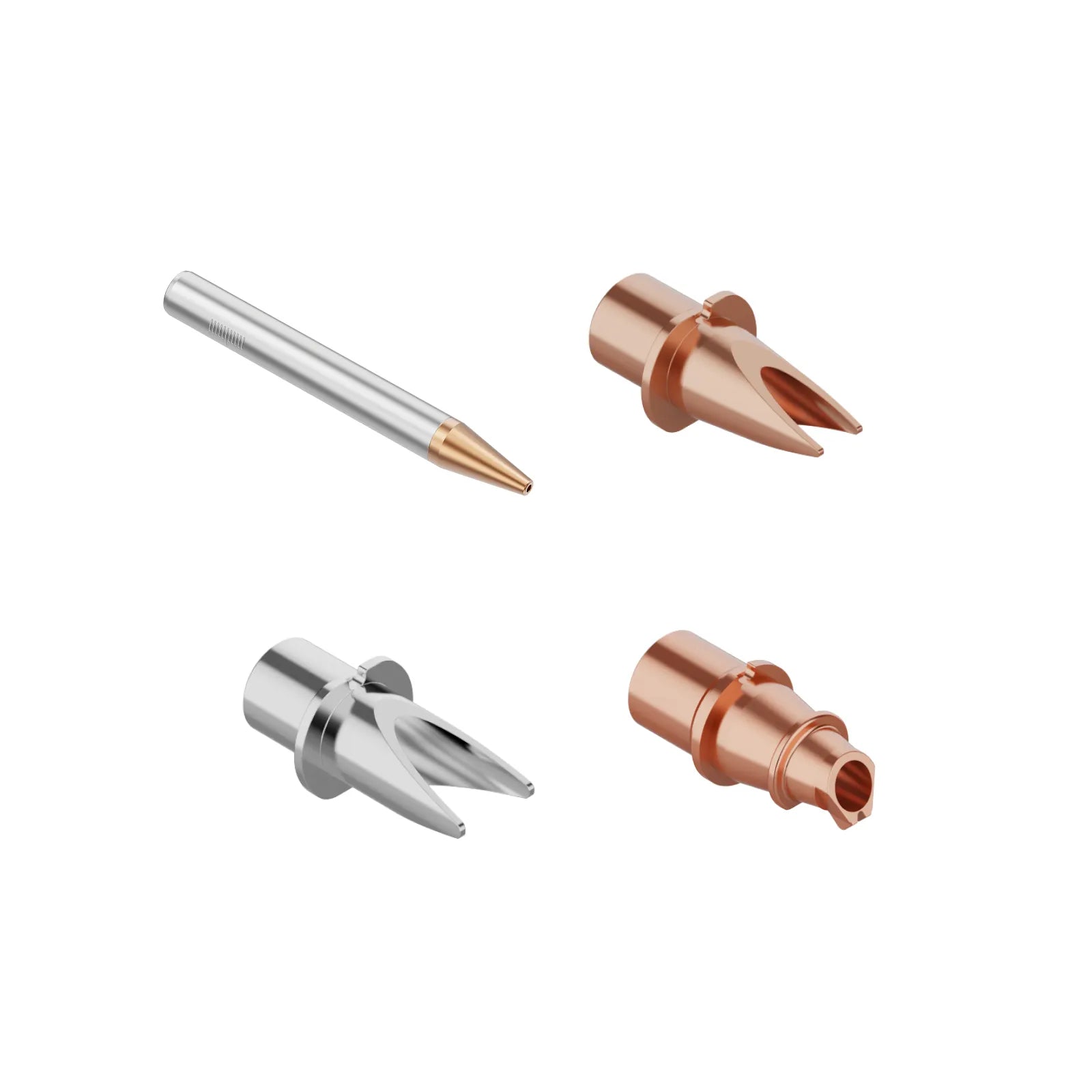 xTool MetalFab Schweißdüsenset mit Schweiß-, Schneid- und Reinigungsdüsen als Ersatzset für Laserschweißen und Metallbearbeitung.