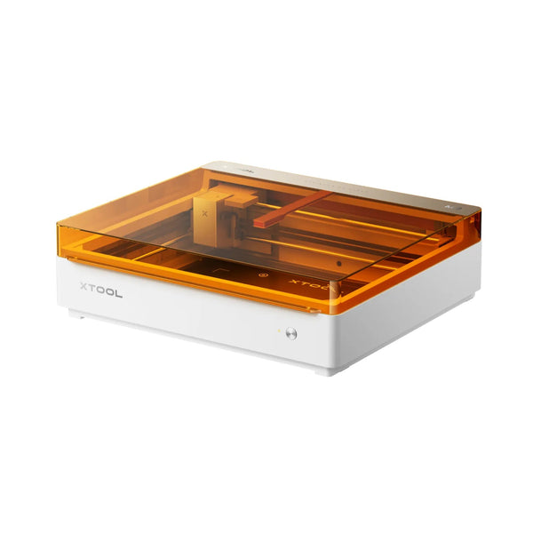 xTool M2 Lasergravierer mit Farbdruck graviert, schneidet und bedruckt Materialien für Sticker, Geschenke und kreative Designs.