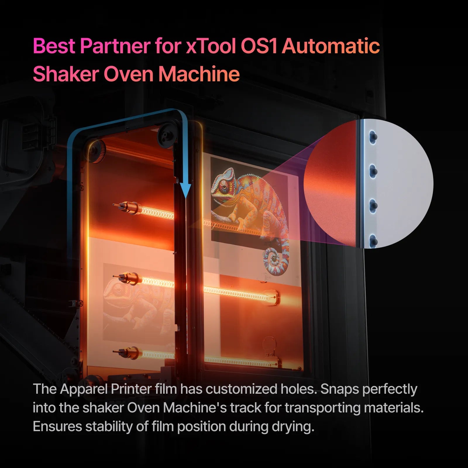 xTool Selected Apparel Printer Filmrollen (100 m)