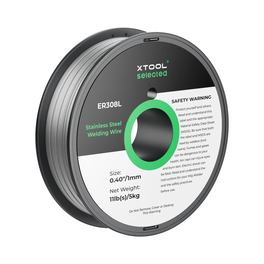 xTool 1,0 mm ER308L Edelstahl Schweißdraht 5 kg Spule