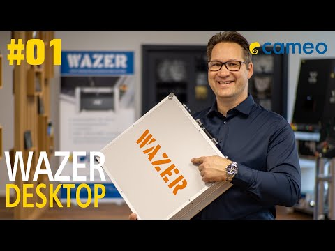 WAZER Desktop – CNC Wasserstrahlschneider