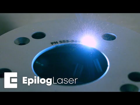 Epilog Fusion Galvo G100 Faserlaser erstellt individuell geformte Designs und präzise Gravuren für kreative Anwendungen auf Metall und weiteren Materialien.