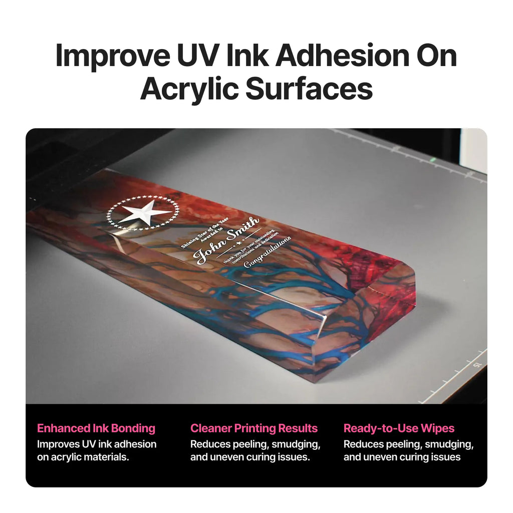 xTool Ausgewählte UV-Druck-Primer-Tücher für den O1 Omni Printer (50 Stück)
