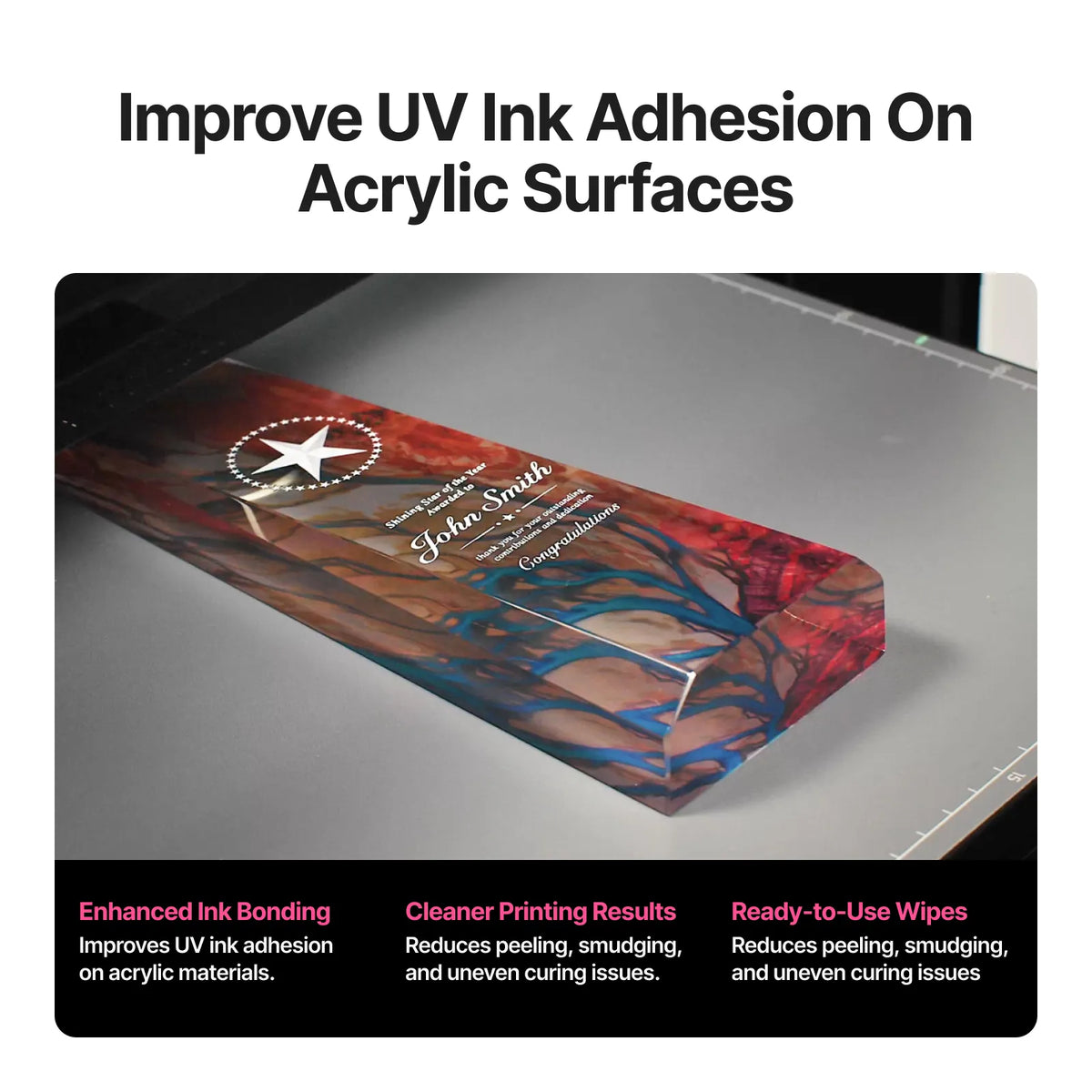 xTool Ausgewählte UV-Druck-Primer-Tücher für den O1 Omni Printer (50 Stück)