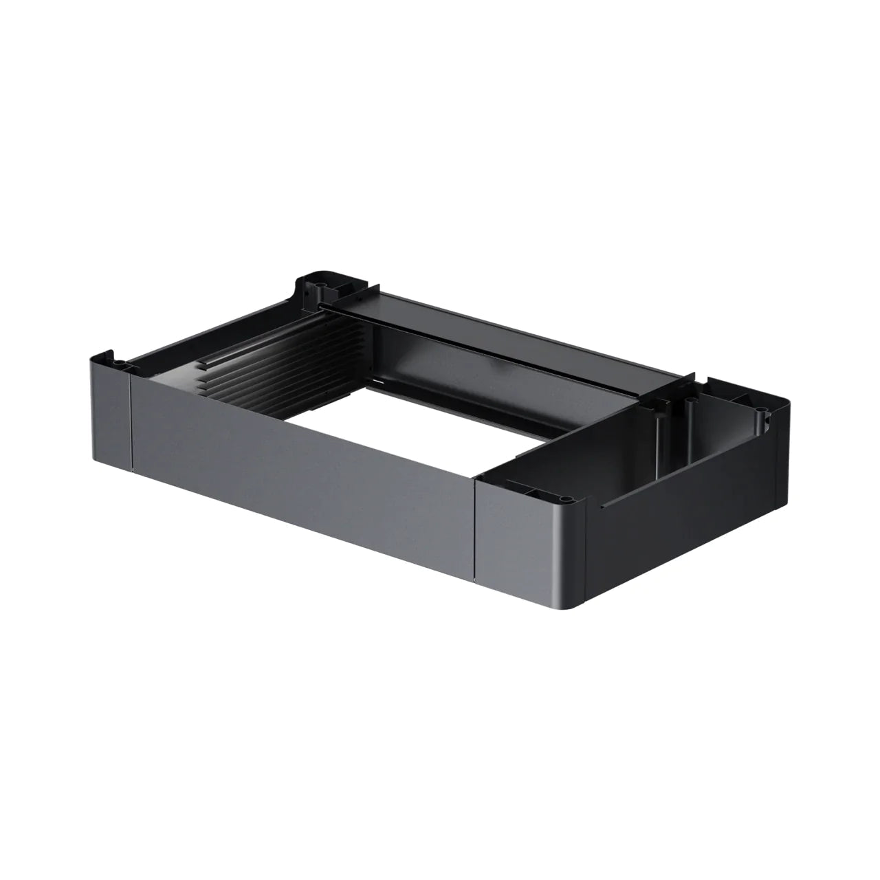 xTool Erhöhungsbasis für den P2 CO2 Laser Cutter zur Nutzung der RA2 Pro Rotationseinheit und Fördervorrichtung.